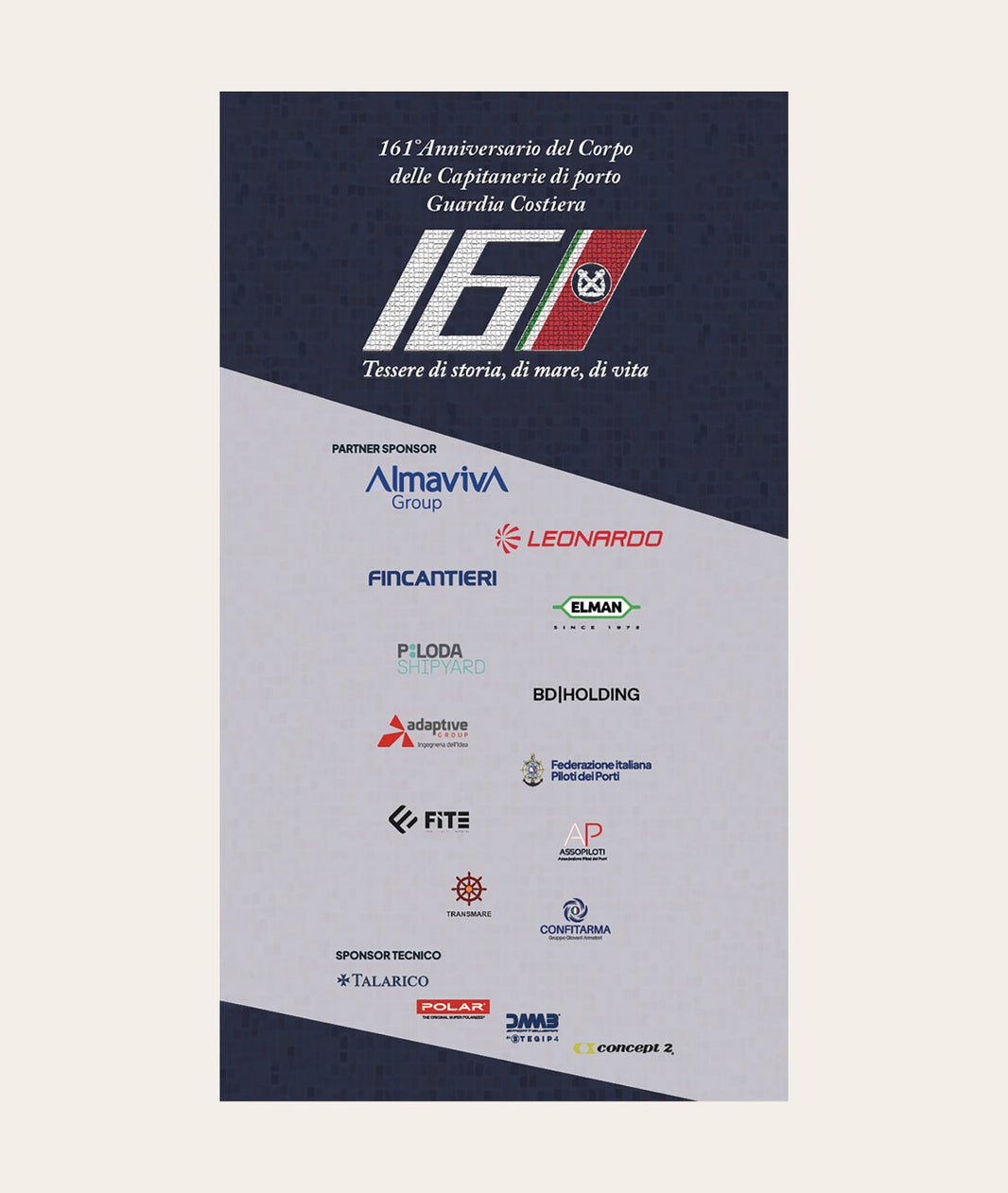 Talarico Sponsor Tecnico del 161° Anniversario del Corpo delle Capitanerie di Porto – Guardia Costiera