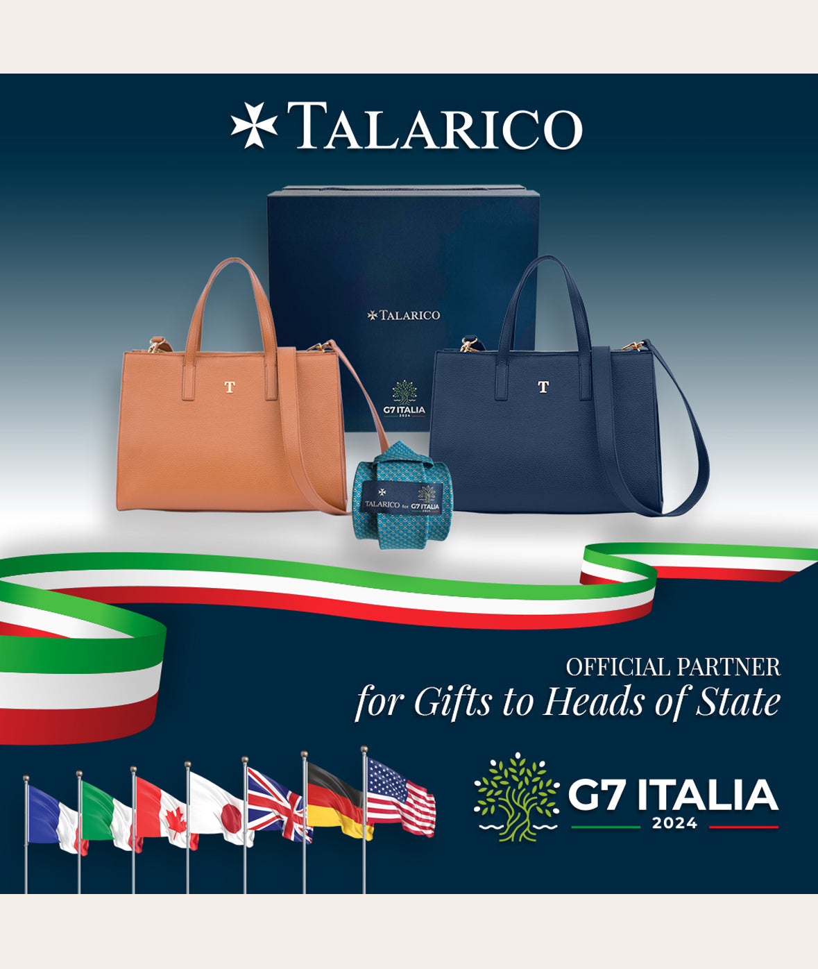 TALARICO FORNITORE UFFICIALE PER I CADEAUX DEL G7 A BORGO EGNAZIA