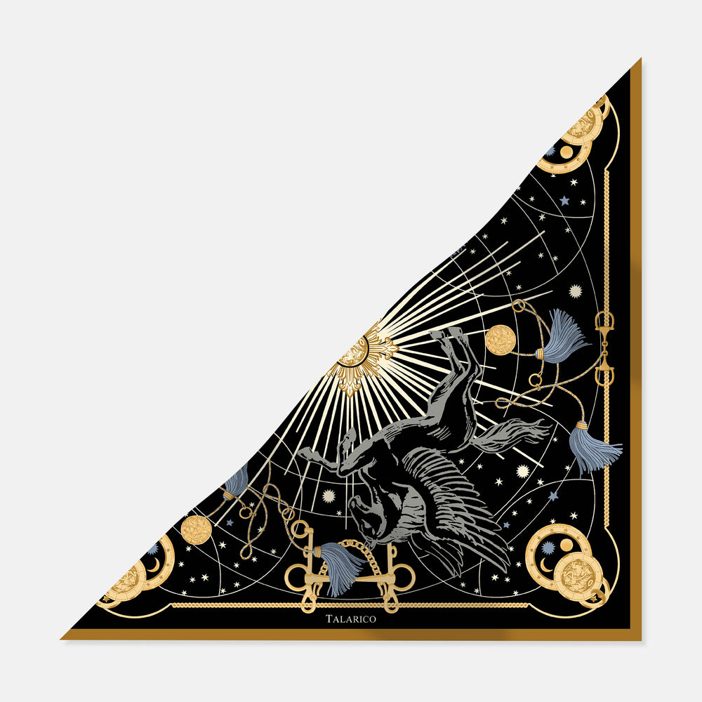 Olympus Light Silk Twill Triangle Scarf
