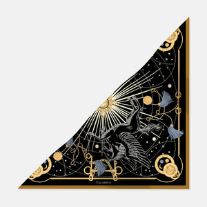 Olympus Light Silk Twill Triangle Scarf