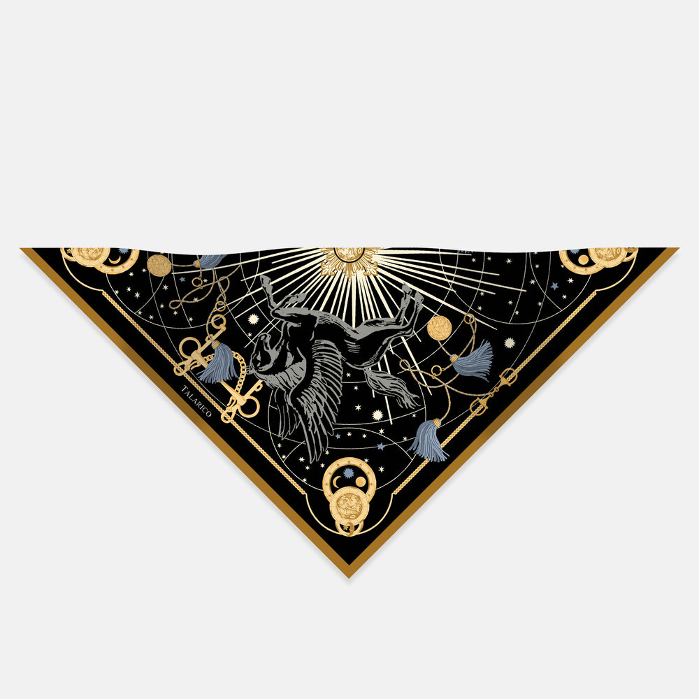Olympus Light Silk Twill Triangle Scarf