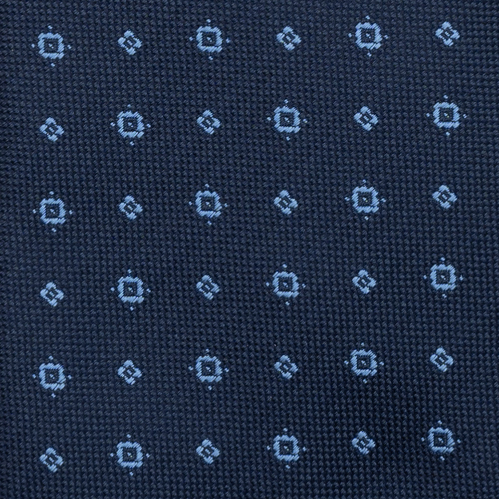 Cravatta 3 pieghe Jacquard, Micro Fantasia, Celeste JA24062026-3