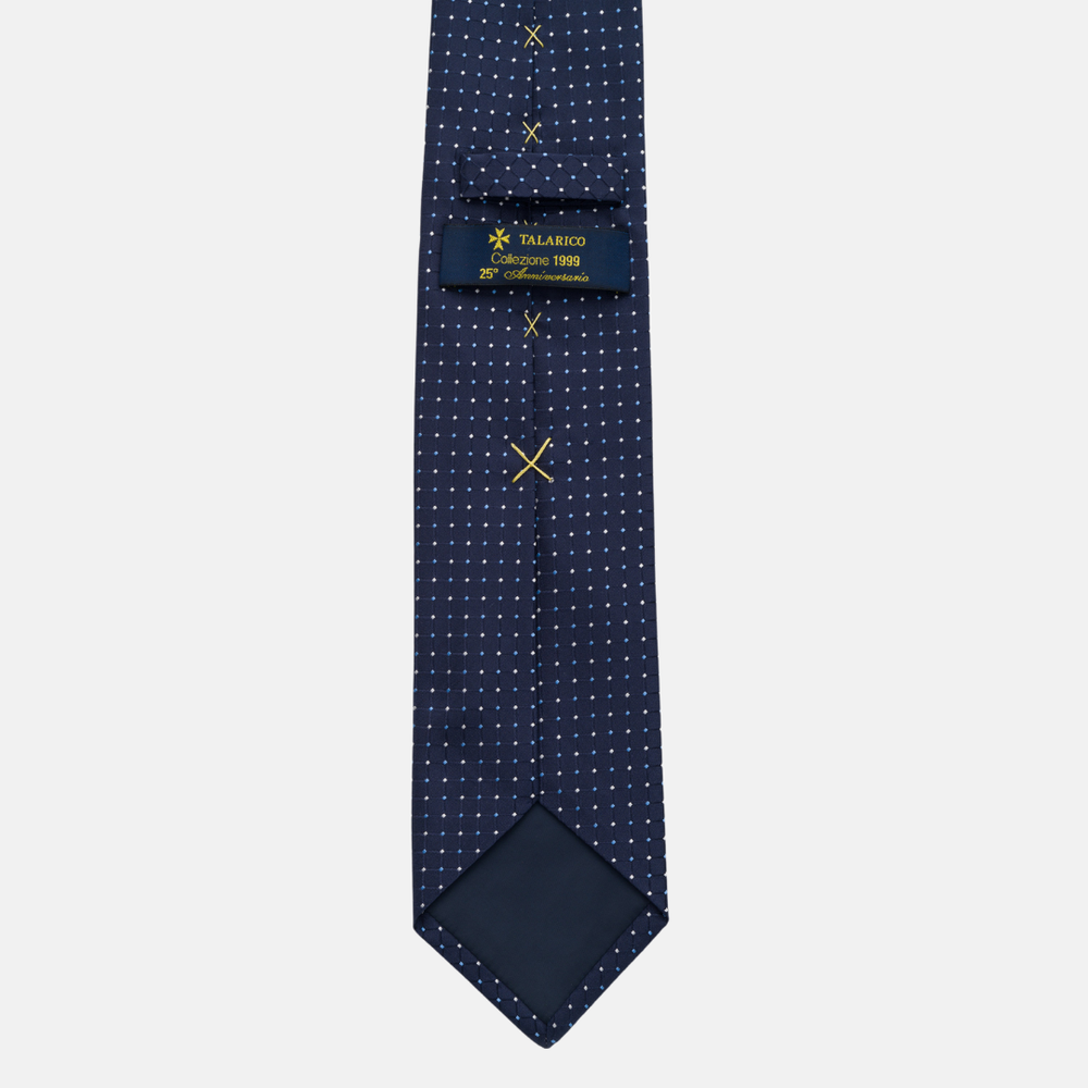 Cravatta Collezione 1999 in Seta Pesante Blu Celeste