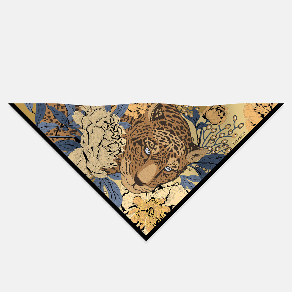 Savana Whisper Silk Twill Triangle Scarf
