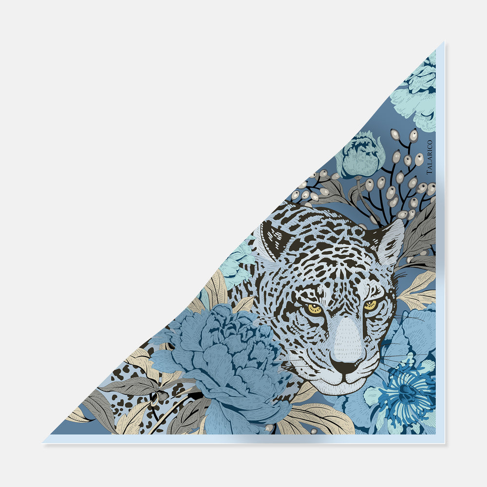 Savana Whisper Silk Twill Triangle Scarf