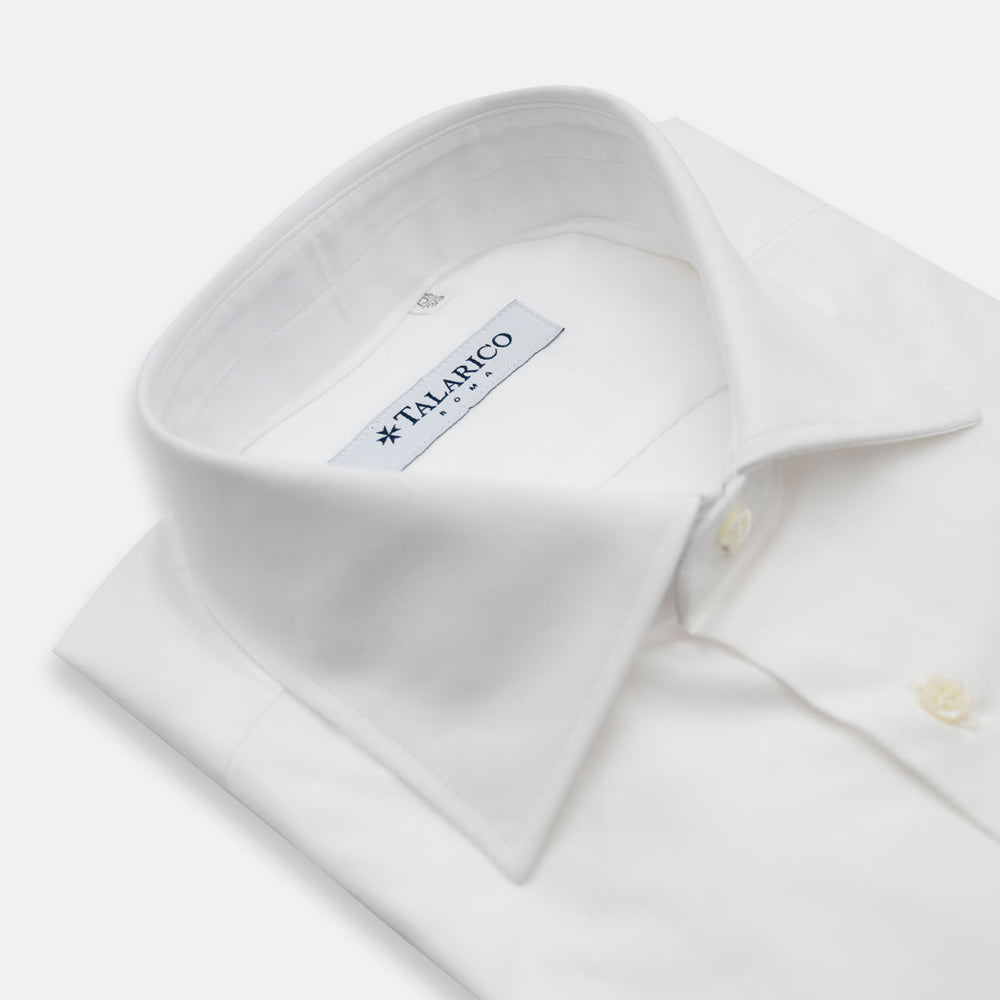Talarico in Cotone Popeline Carlo Riva - Bianco TCR101901