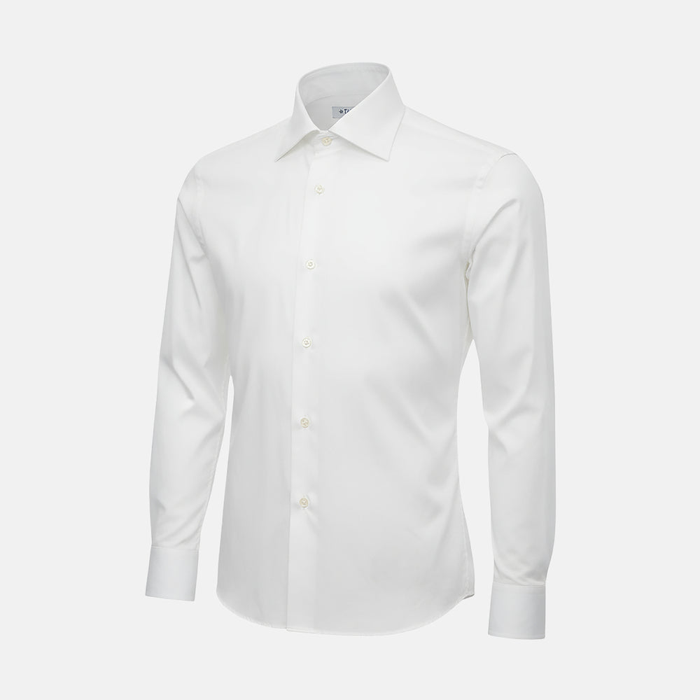 Talarico in Cotone Popeline Carlo Riva - Bianco TCR101901