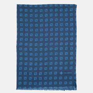 Sciarpa Unisex in 100% Lana | Modello Livigno Blu - 2025359