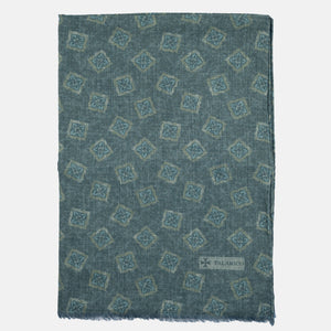 Sciarpa Unisex in 100% Lana | Modello Cortina Verde - 2025361