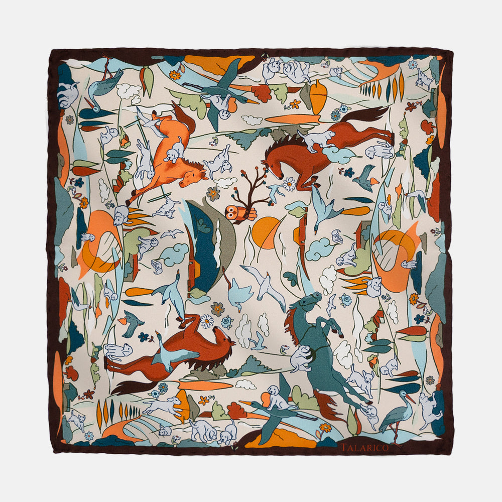 Pochette da Taschino in Pura Seta | Horse's Land
