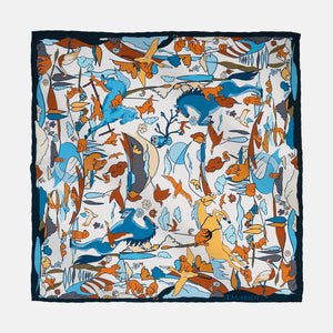 Pure Silk Pocket Square | Horse's Land