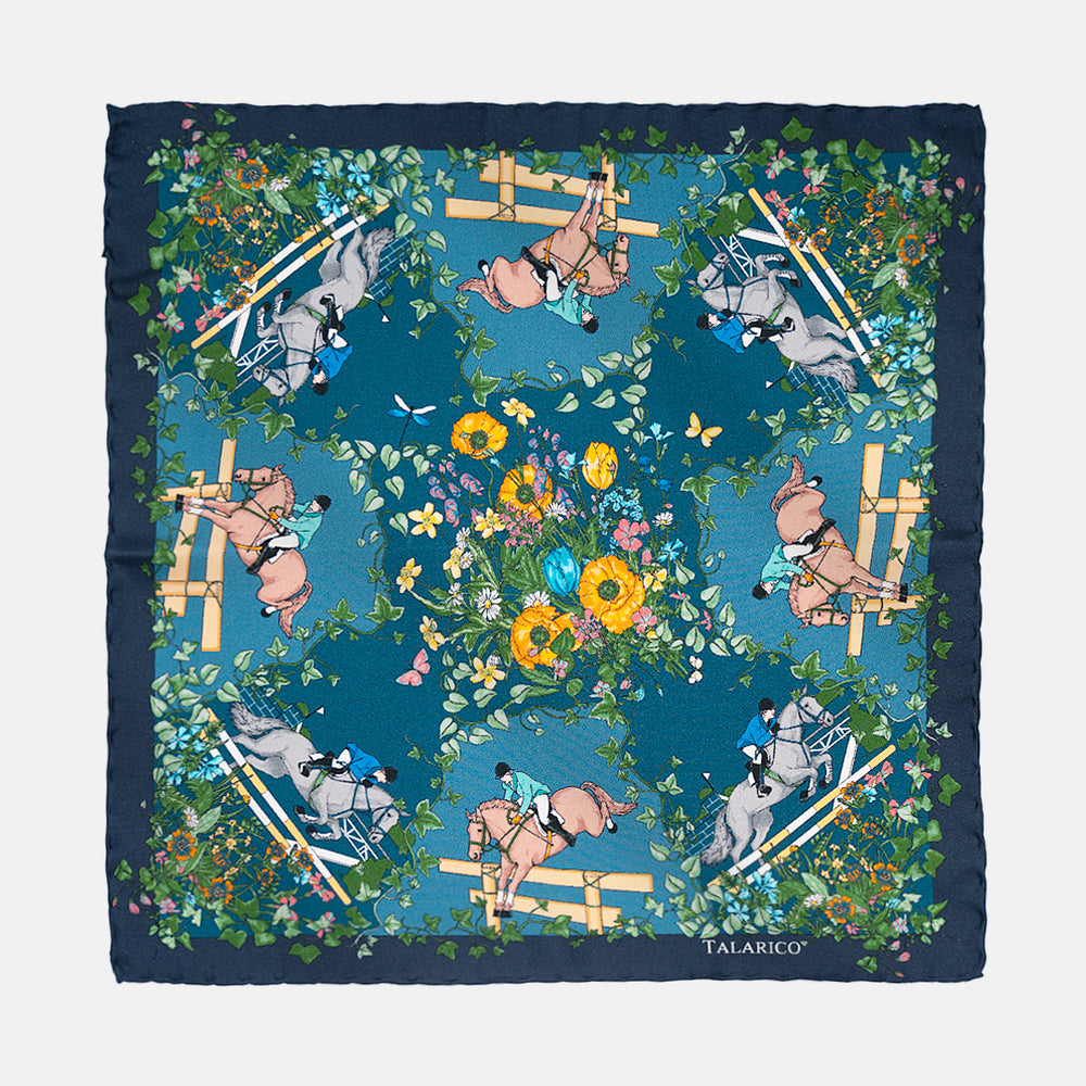 Pochette da Taschino in Pura Seta | Giardino Equestre