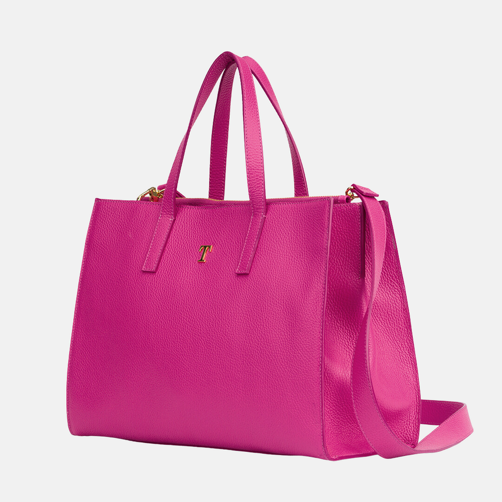 Rania of Jordan Shopper Bag in Grained Leather