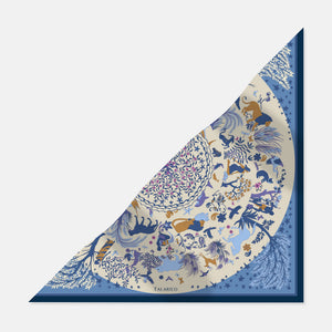 Foulard Triangolo In Seta Twill Cerchio Della Vita