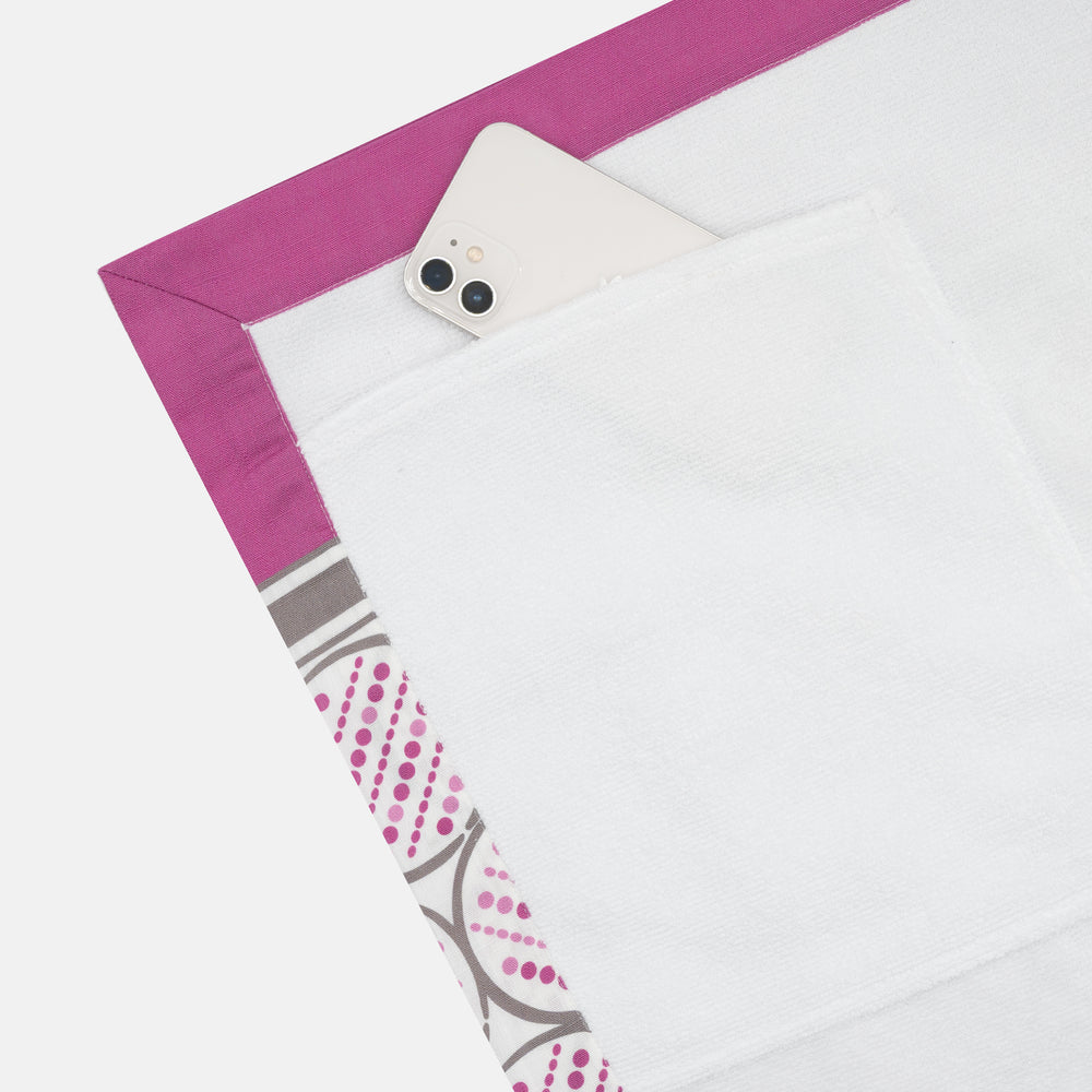 Telo Mare in Lino e Spugna | Fantasia Alassio | Magenta