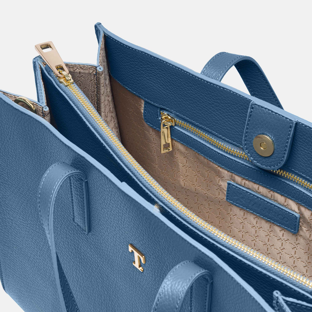 Rania of Jordan Shopper Bag in Grained Leather