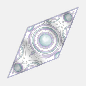 Akoya Pure Silk Twill Diamond Scarf