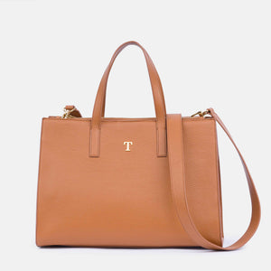 Rania of Jordan Shopper Bag in Grained Leather