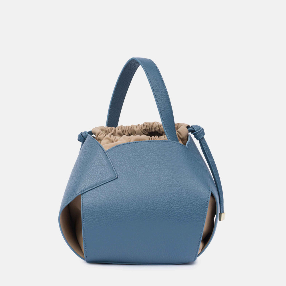 Talarico PomPon Bag in Grained Leather