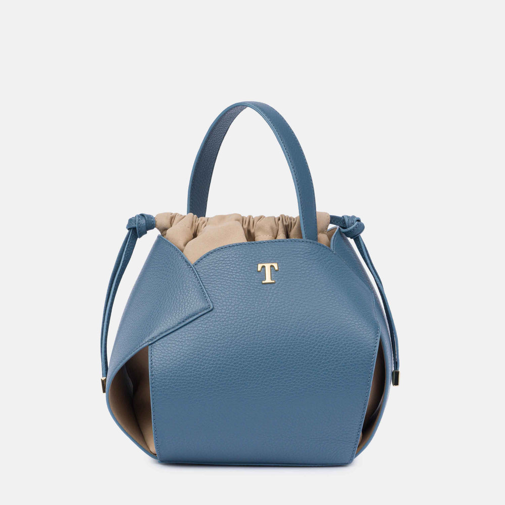 Talarico PomPon Bag in Grained Leather