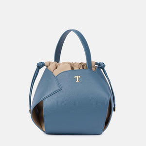 Borsa PomPon Talarico in pelle martellata