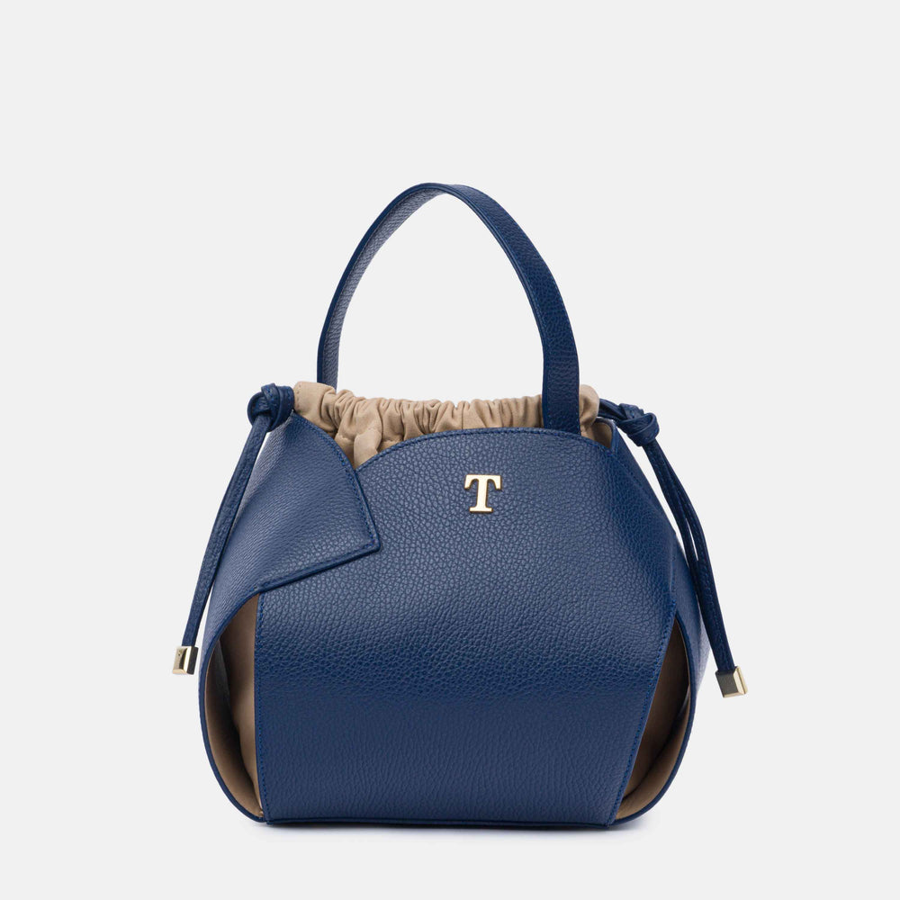 Talarico PomPon Bag in Grained Leather