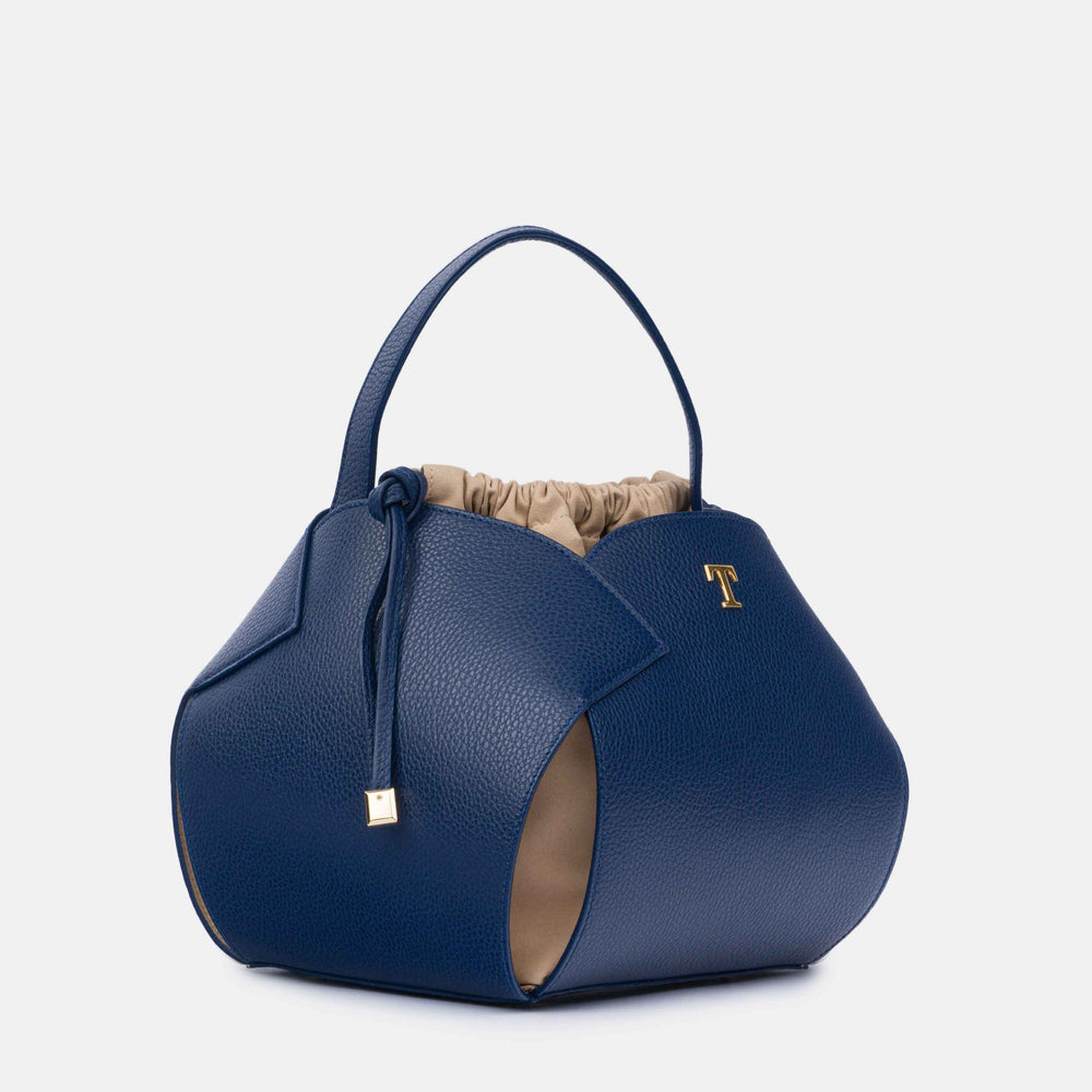 Talarico PomPon Bag in Grained Leather