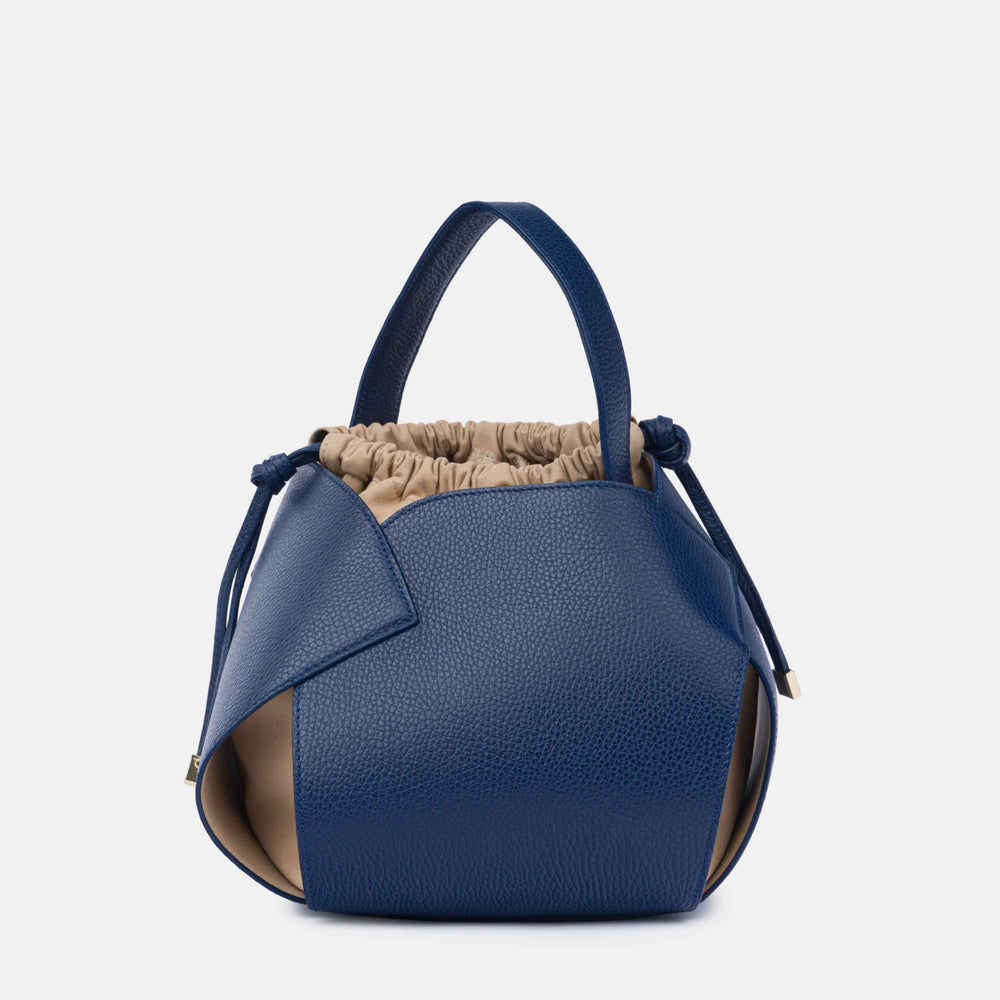 Talarico PomPon Bag in Grained Leather