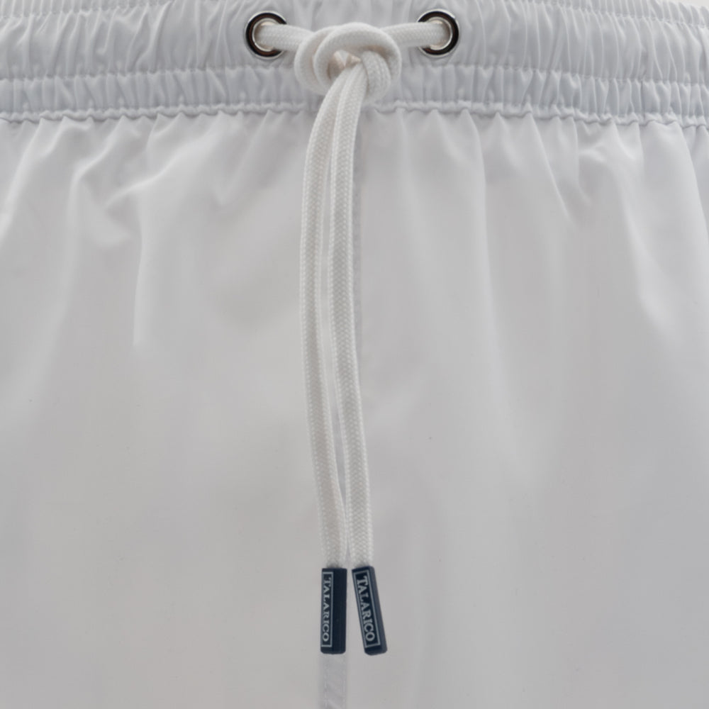 Versilia - Costume da bagno Uomo Elegante | Tinta Unita Bianco