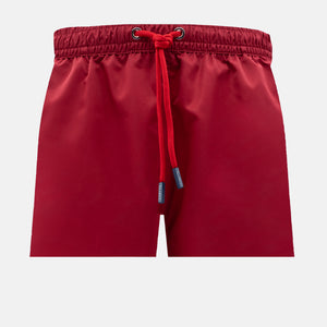 Versilia - Costume da bagno Uomo Elegante | Tinta Unita Bordeaux