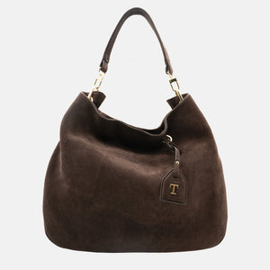 Borsa Charme Talarico in Camoscio Marrone
