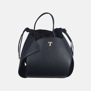 Borsa PomPon  Talarico in pelle martellata