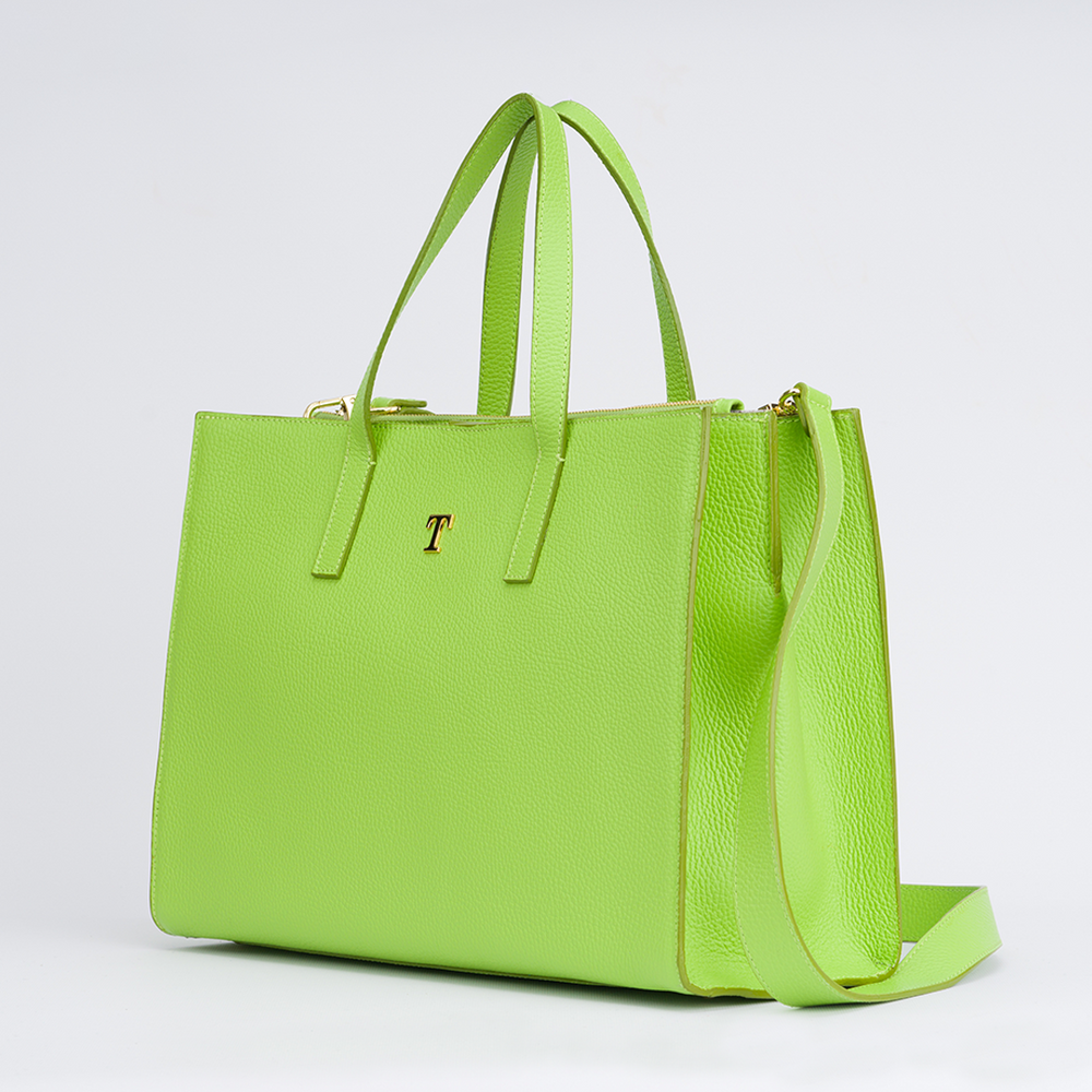 Rania of Jordan Shopper Bag in Grained Leather