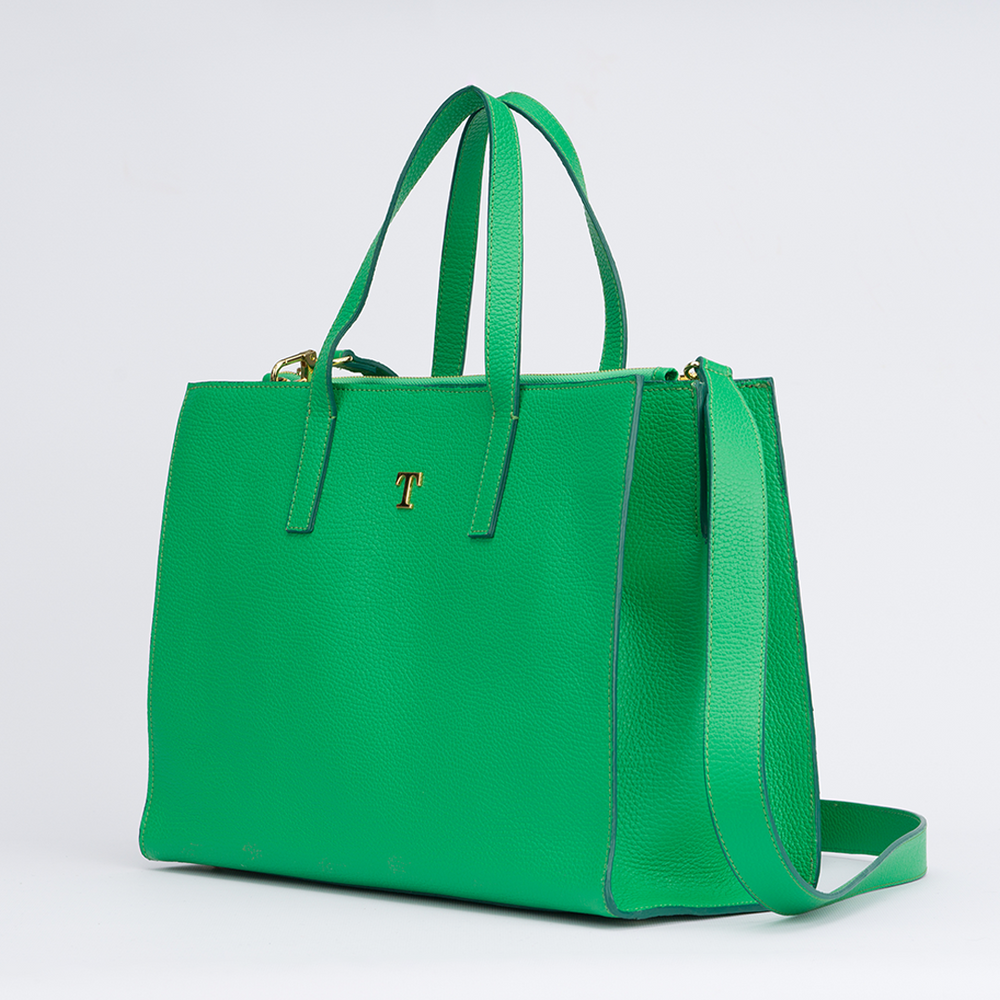 Rania of Jordan Shopper Bag in Grained Leather