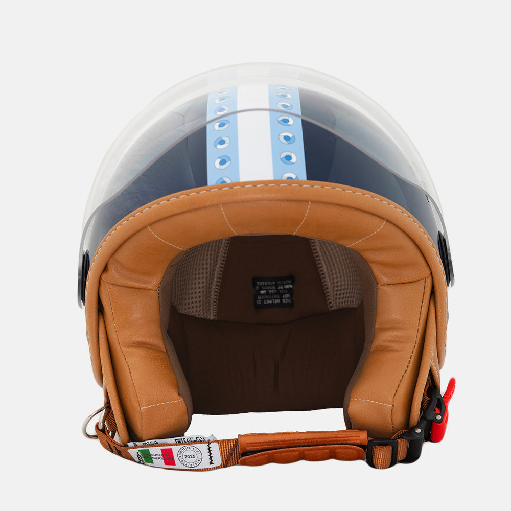 T - HELMET WITH VISOR