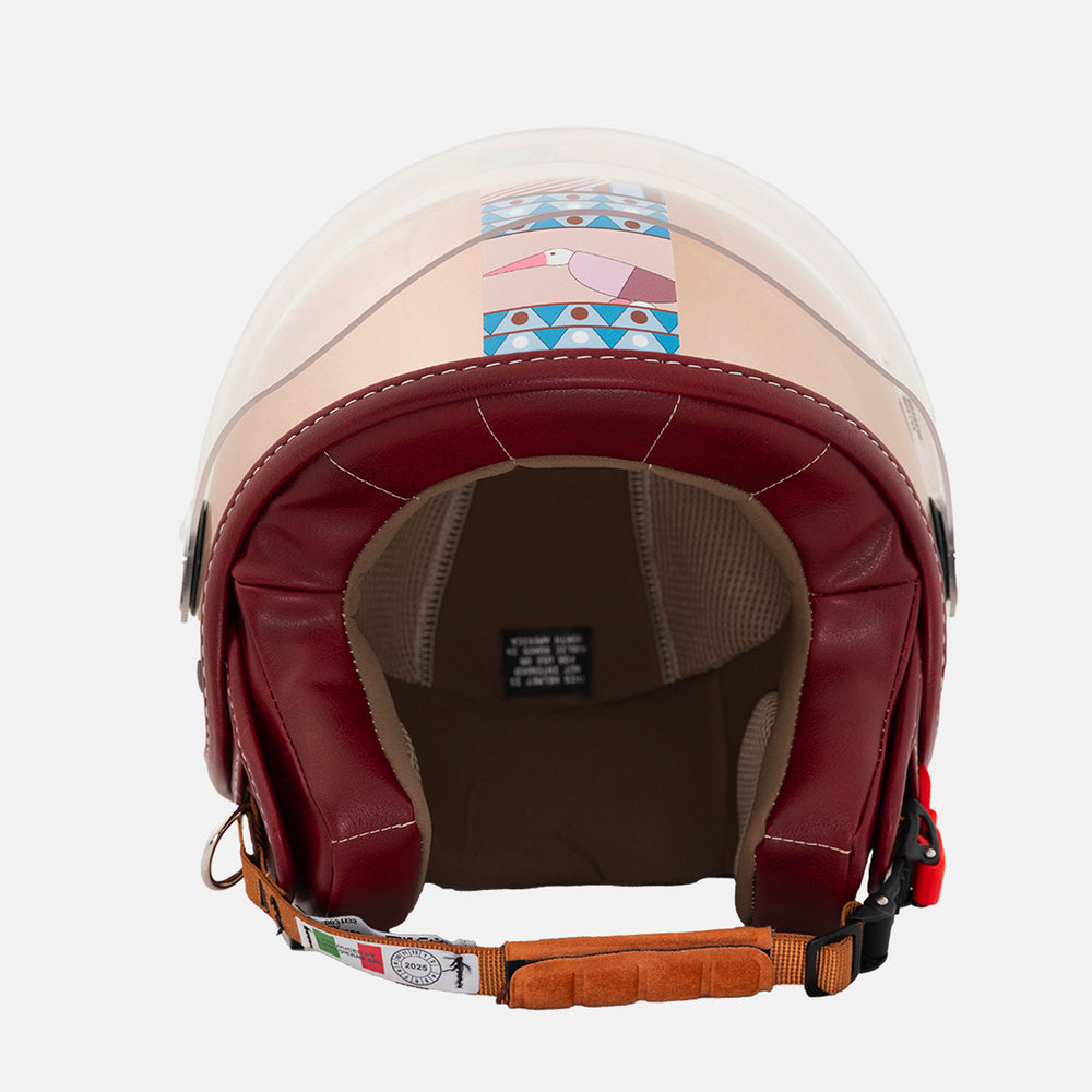 T - HELMET WITH VISOR