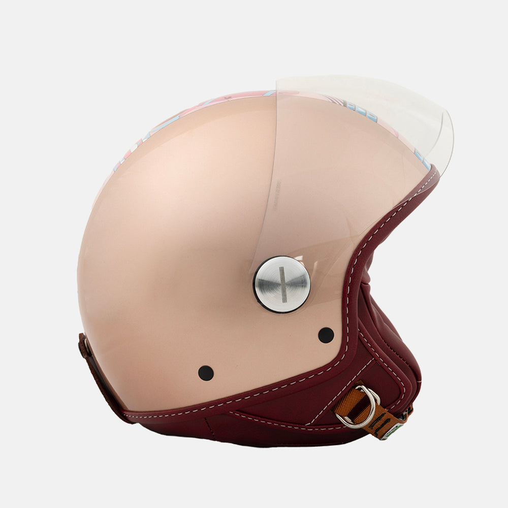 T - HELMET WITH VISOR