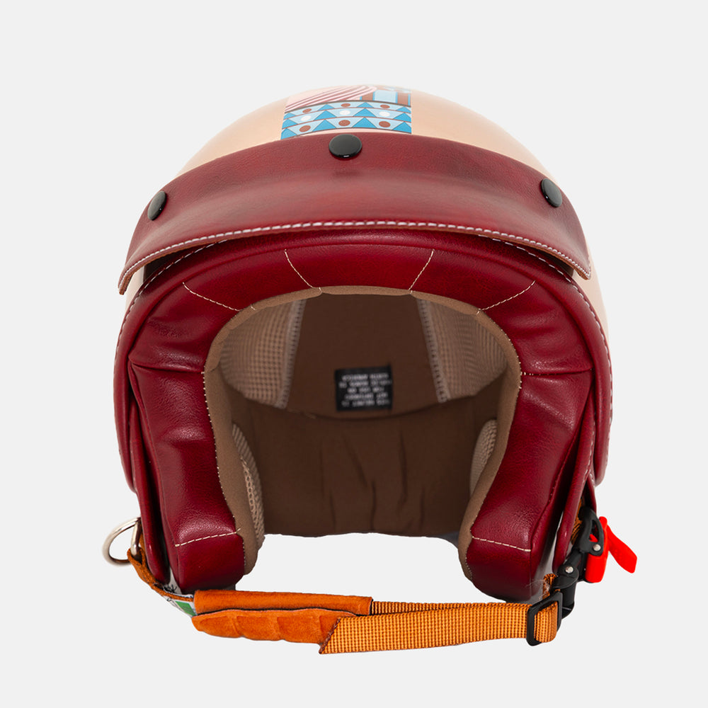 T - HELMET WITH PEAK