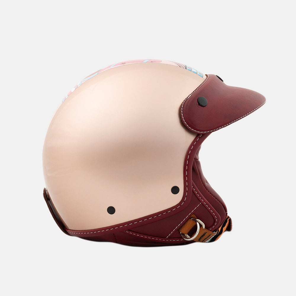 T - HELMET WITH PEAK