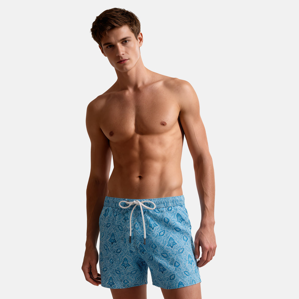 Heritage - Costume da bagno Uomo Elegante | Talarico Roma | Beachwear Made in Italy PE 2026