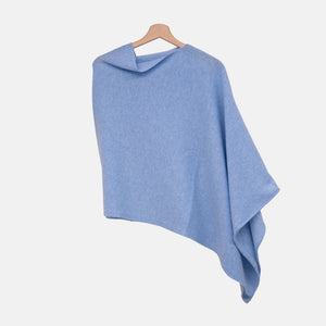 Mantella Asimmetrica in 100% Cashmere | Cielo