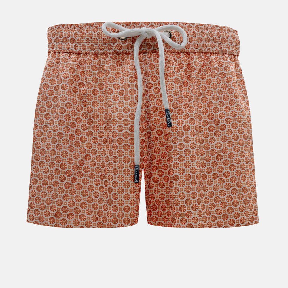 Corallo - Costume da bagno Uomo Elegante | Talarico Roma | Beachwear Made in Italy PE 2026