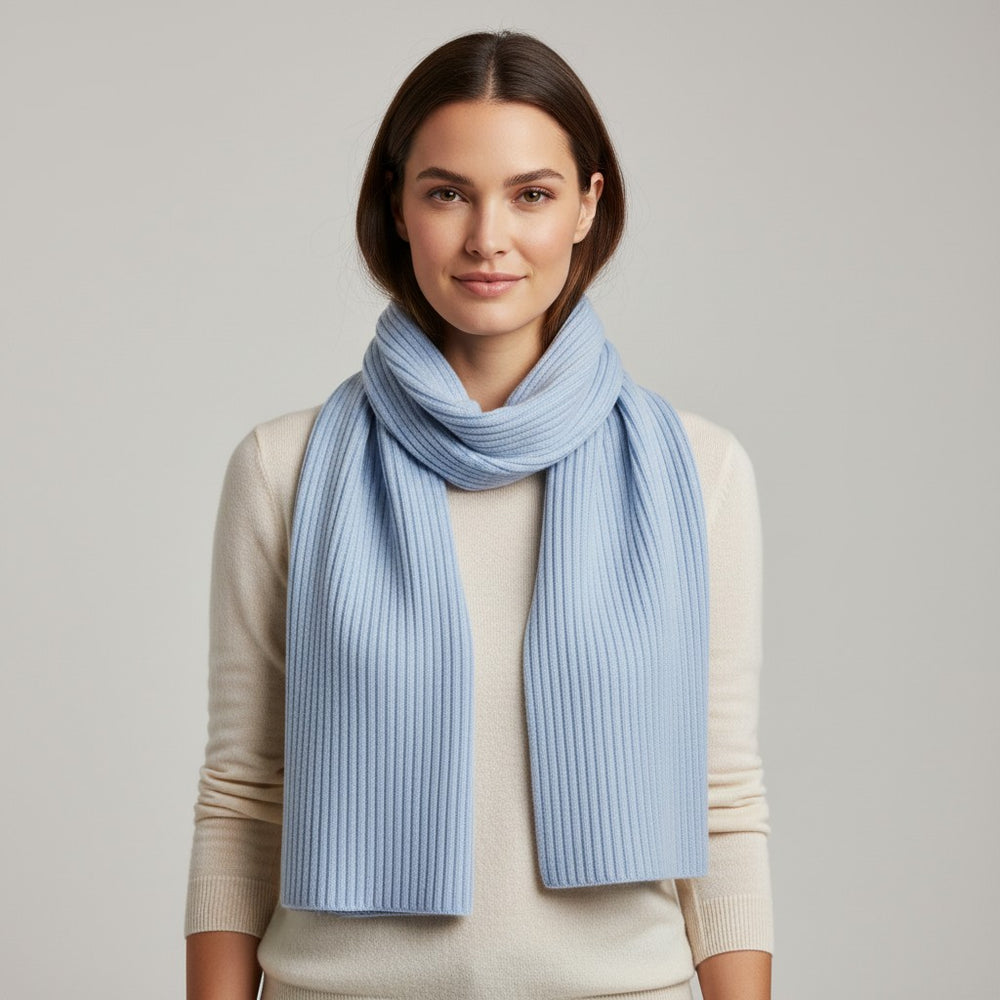Sciarpa a Coste in 100% Cashmere | Cielo - 105
