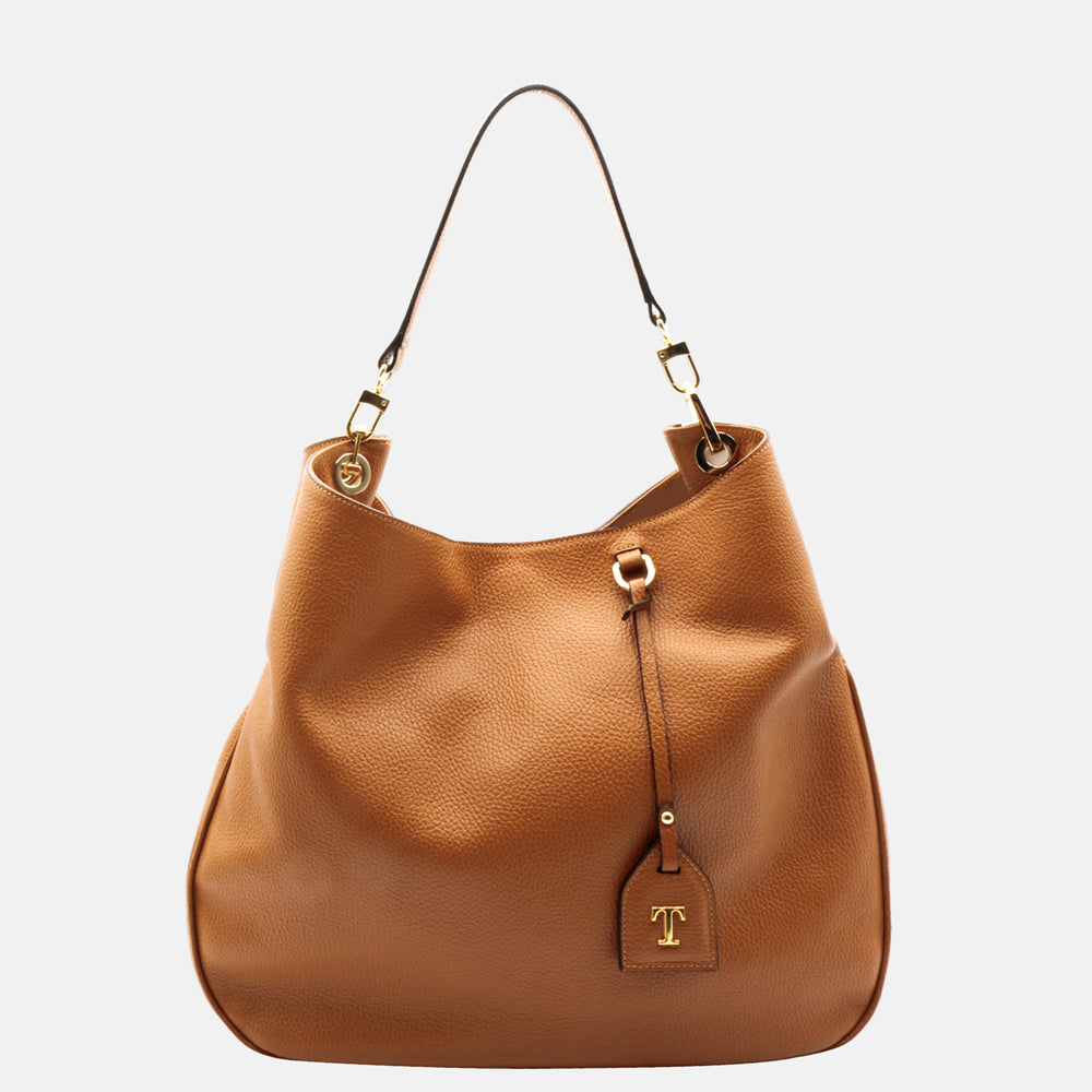 Borsa Charme Talarico in pelle martellata