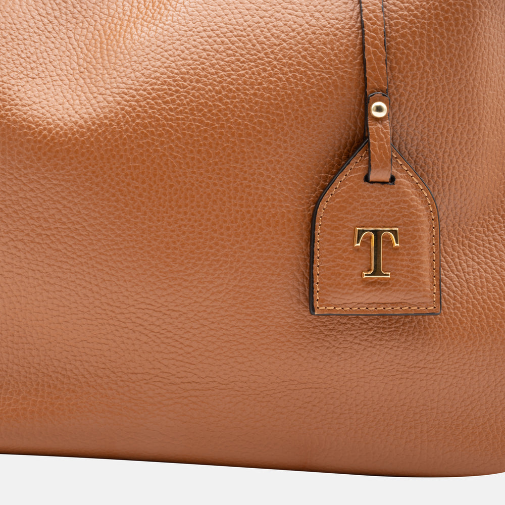 Borsa Charme Talarico in pelle martellata