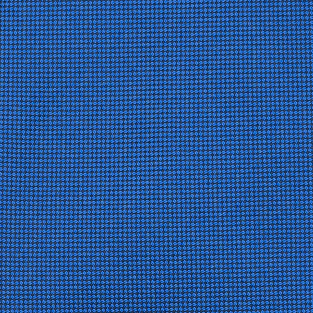 Cravatta in Seta Panamino Tinta Unita Blu Europa - TAL291