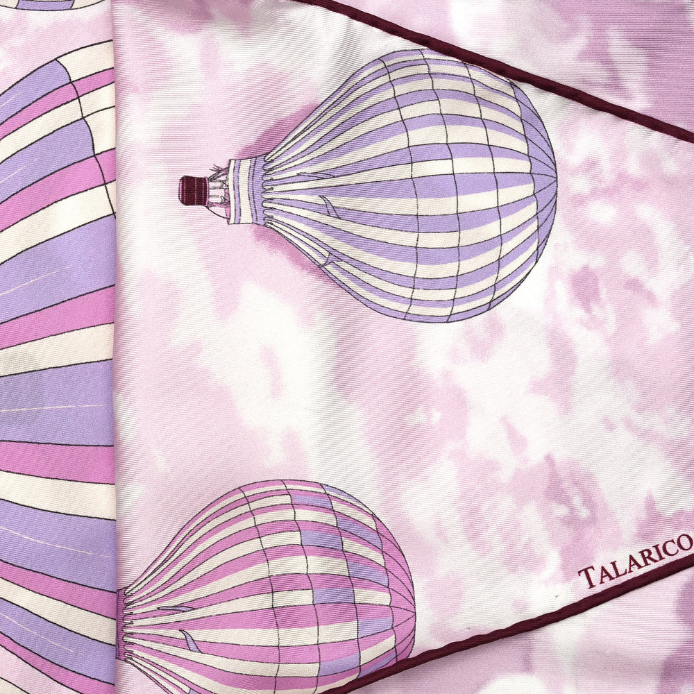 Foulard Rombo in Pura Seta Twill | Fantasia Angoli di Cielo