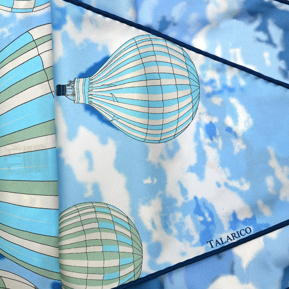 Foulard Rombo in Pura Seta Twill | Fantasia Angoli di Cielo
