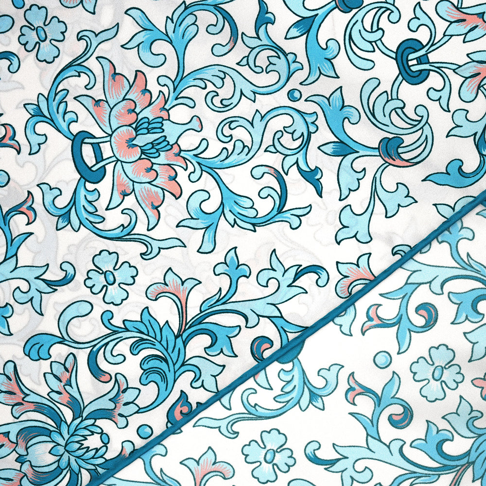 Foulard Rombo in Pura Seta Twill | Fantasia Ramage