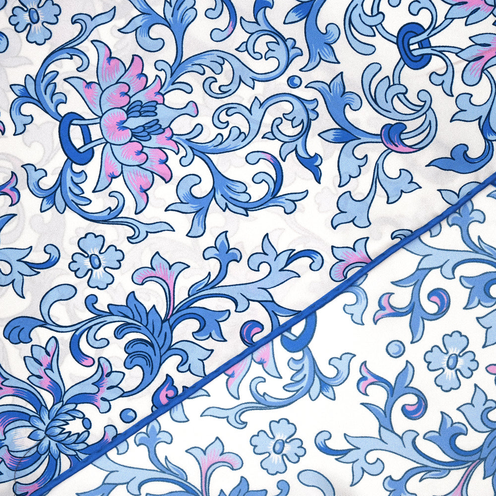 Foulard Rombo in Pura Seta Twill | Fantasia Ramage